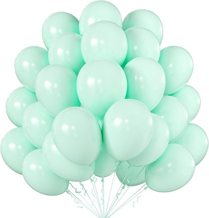 10 Inch Pastel Green Balloons by KALOR