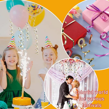 30 Rolls Glossy Metallic Curling Ribbons - Image 4