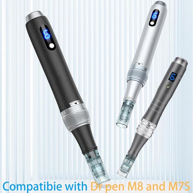 20 PCS 36 Pin Microneedling Pen Cartridges for Derma Roller Pen M8,M7S, Easy-to-Use for Home Use (36 Pin,20PCS)