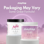 MopTop Curly Hair Gel Custard - Styling Gel for Moisturizing and Defining Soft Curls, Lightweight and Anti Frizz, Curly Hair Products for Waves, Coils & Kinks (Citrus Kumquat, 16oz)