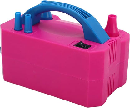 600W Electric Balloon Pump, Dual Nozzle Automatic Balloon Inflator Blowing - Image 4