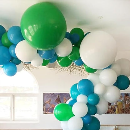 135pcs Green Balloons Different Sizes 18" 12" 10" 5" Latex Balloon Garland Arch - Image 5