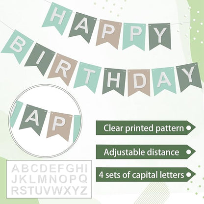 SmoothNovelty 139 Pcs Felt DIY Custom Banner Kit Include 104 Letters 18 - Image 3