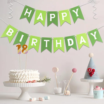 Happy Birthday Banner-Birthday Flag Bunting - Image 7