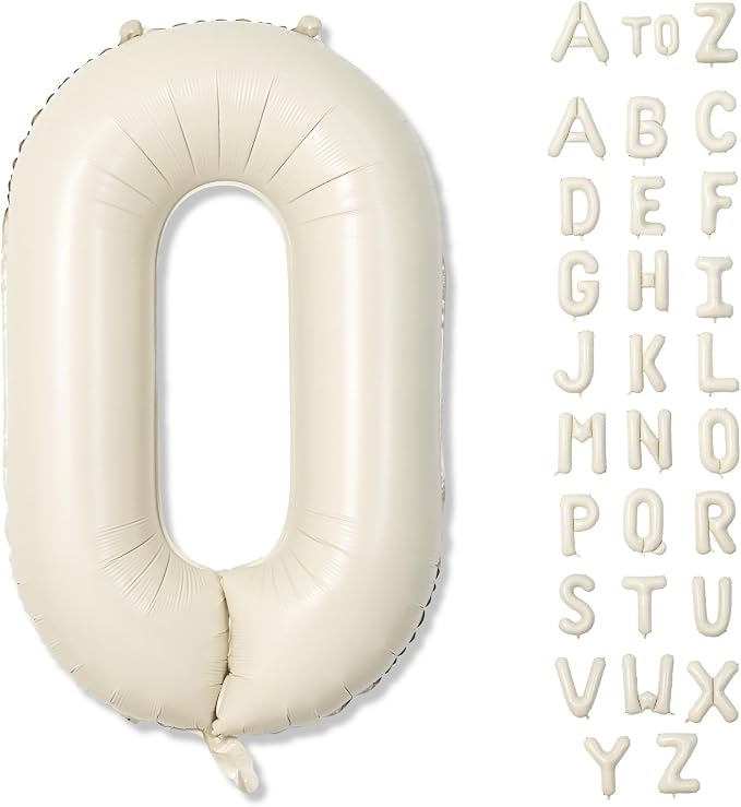 Custom 40 Inch Giant Foil Letter Balloons by Lingqiang