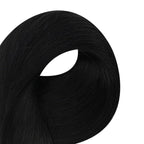Full Shine Real Human Hair Tape in Extensions Color 1 Jet Black Remy Tape in Real Remy Skin Weft 24Inch Double Sided Invisible Seamless Hair Extension Silky Straight 20Pcs 50G for Wedding