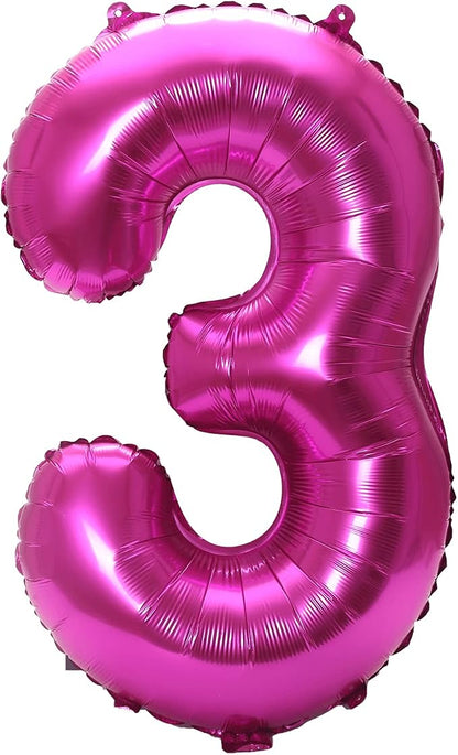 YPSelected 32 Inch Large Foil Helium Number Balloon Birthday Wedding Party 0-9 by YPSelected