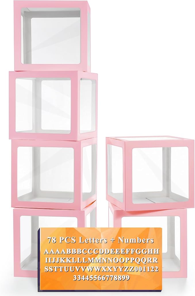 Ledido Transparent Balloon Boxes by Ledido