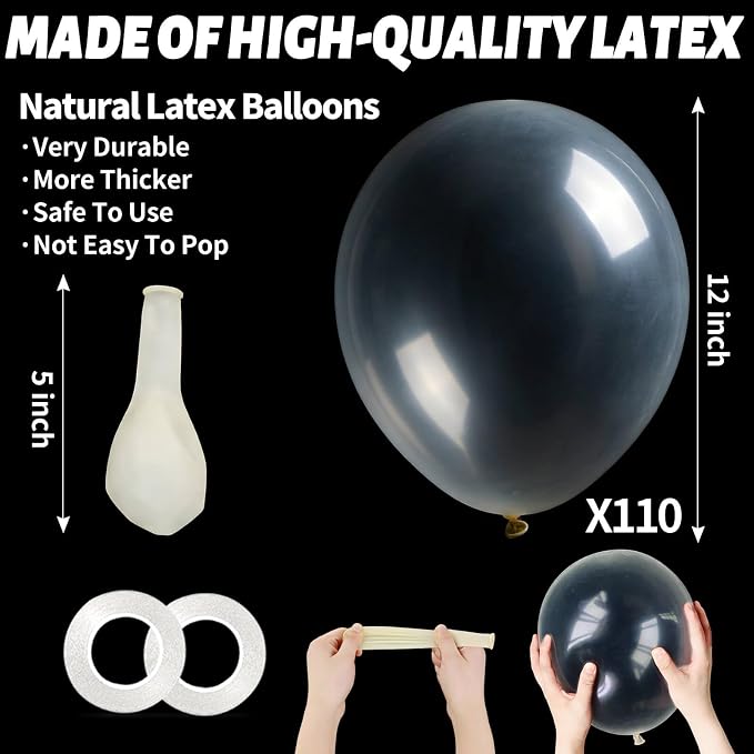 110pcs Clear Balloons, Transparent Balloon - Image 3