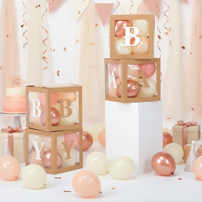 Zhanmai baby Boxes for Bear Baby Shower Decoration - Image 4