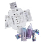 IGK Permanent Hair Color Kit | 2N 00:00 - Black | 100% Gray Color Coverage + Strengthen + Shine | Ammonia Free