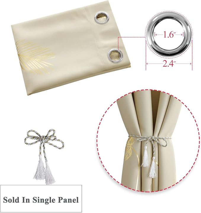 Drape for Sliding Glass Door 100W x 96L Inch Length - Image 7