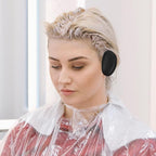 3 Pairs Ear Covers for Hair Dye Ear Protector for Hair Dryer Ear Shower Caps Ear Shield Earmuffs Hair Coloring Ear Caps for Salon Barber Home Hair Dye Bathing