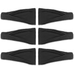 IVARYSS Headbands for Women, Non-Slip, Premium Stretchy Head Bands Hair Accessories,Wear for Yoga, Fashion, Working Out, Travel or Running, 6 Pack, Black