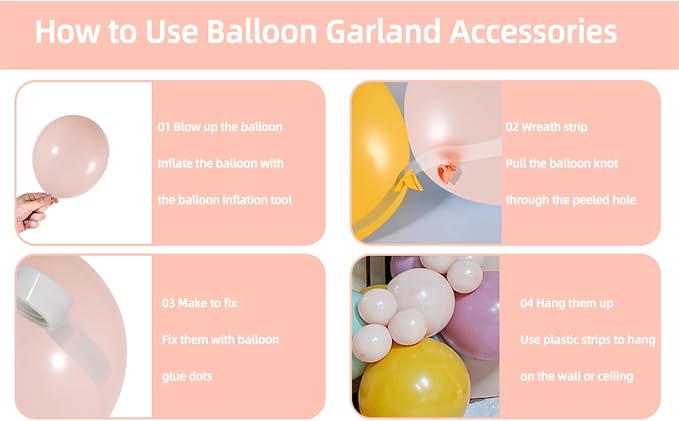 Daisy Balloon Garland Kit - Image 7