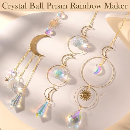 ilclviz Suncatcher Crystal Hanging Sun Catcher | Sun Catcher Prism - Image 3