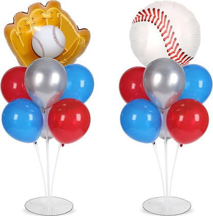 Baseball party Balloons Stand Kit 2 Sets by Naozinebi