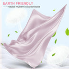Mulberry Silk Pillow Cases King Size with Hidden Zipper, Ultra Smooth and Soft Breathable Cooling Silk Satin Pillowcase for Hair and Skin, Gifts for Women Men (Lavender Purple, 20x36 Inches, 1 Pack)
