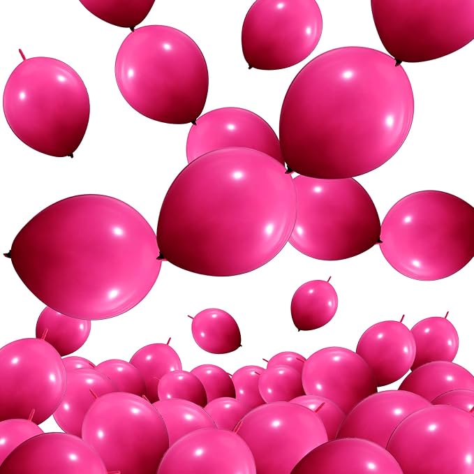 100 Pcs Link Balloon Quick Linking Latex Connected Balloons Linkable - Image 6