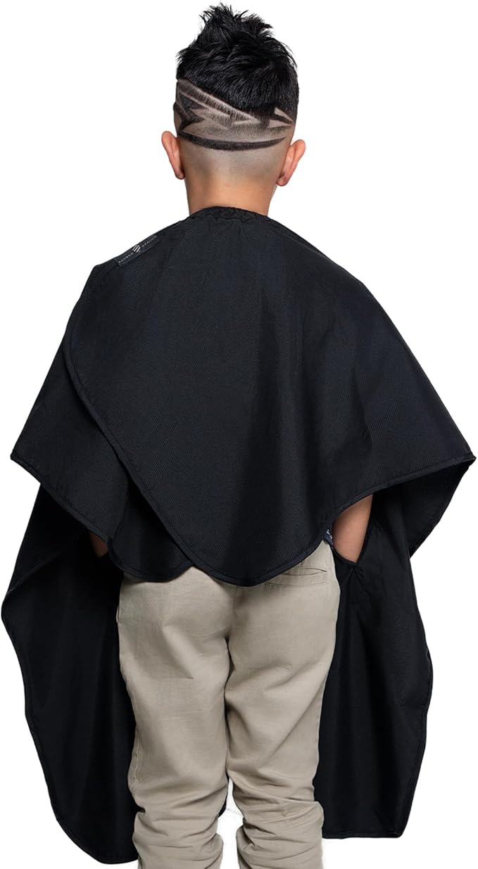 Barber Strong The Barber Cape Haircut Cover for Men, Hair Repelling and Static-Reducing Material, Water Resistant Fabric