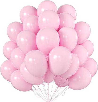 10 Inch Pastel Pink Balloons by KALOR