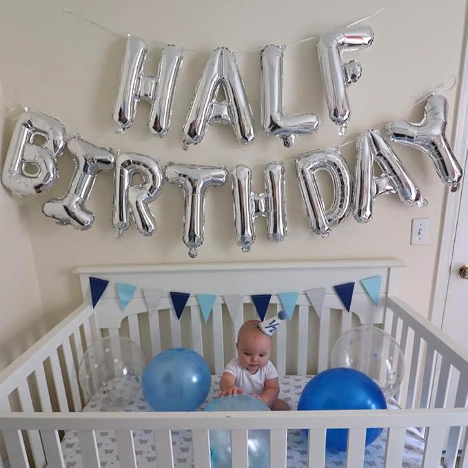 52 Pcs Sliver Letter Balloons A to Z Custom Phrase Banner - Image 3