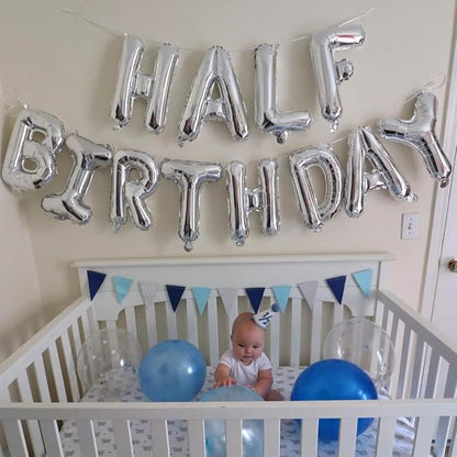 78 Pcs Sliver Letter Balloons A to Z Custom DIY Phrase Banner - Image 3