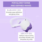 FUNCTION OF BEAUTY Leave In Conditioner Treatment for Wavy Hair, 7 oz - Provides Wave Definition, Glossy Shine and Smooths Dry Ends, Sulfate-Free, Customizable Haircare