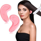 FERNIDA Ear Covers Protectors for Dryer, Hair Dye, Heat Iron, High-Temp Resistance Reusable Silicone Ear Cover for Salon Home