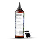 Majestic Pure 100% Pure Rosemary Oil For Hair Growth - Strengthening, Nourishing, Volumizing - Infused with Biotin Oil, Jojoba Oil & Castor Oil - Non GMO Verified - 6.7 Fl Oz