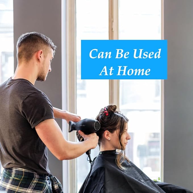 Hair Salon Capes with Snap Closure Waterproof Hairdressing Styling Hair Cutting Coloring Nylon Cape for Barber Hairdressers