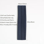 Headbands for Women,12PCS,Soft Stretch Elastic Yoga Sport Headbands
