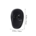 6pcs Earmuffs Heat Protector for Hair Black Ear Cuff Black Hair Dye Ear Protectors for Hair Dryer Ear Protector for Salon Hair Salon Earmuffs Hair Dyeing Supplies Plastic Hairbrush