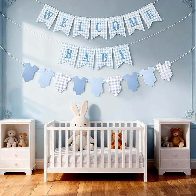 Baby Boy Baby Shower Banner - Image 5