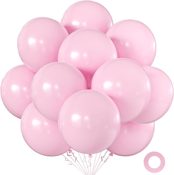 18 inch Pastel Pink Balloons by KALOR
