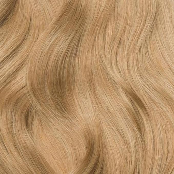 Luxy 100% Remy Human Hair – Halo Clip-In Hair Extensions –Natural Looking Volume & Length - One-Piece - Easy 5-Min Application 140 grams 16" Dirty Blonde Halo