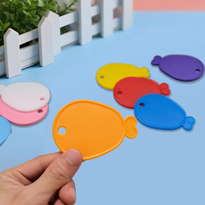 90 Pcs Plastic Balloon Weights Colorful Balloons Weights Balloon Shaped - Image 3