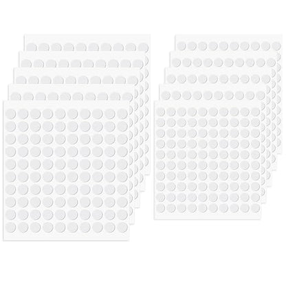 10 Sheet Foam Dots Double-Sided 1000 Pcs Round Adhesive 3D Craft Foam Tape by Unknown