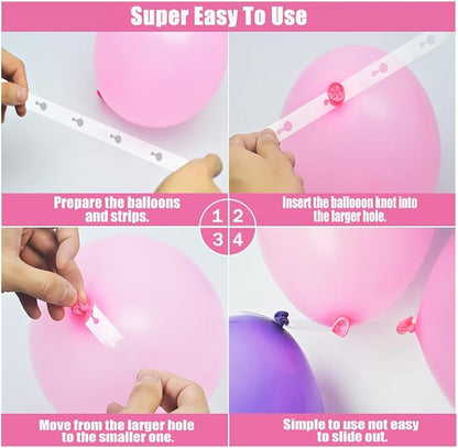 Decojoy Balloon Arch Kit Balloon Garland Decorating Garland Strip, 3 Tape - Image 2