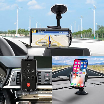 3.15" Double Sided Tape Black Car Mount Dashboard Pad Two Sided Adhesive - Image 4