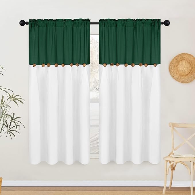 Farmhouse Cotton Linen Curtains - Image 6