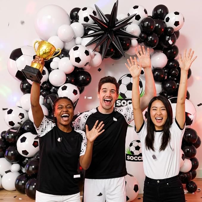 Soccer Balloons Garland Arch Kit - Image 6