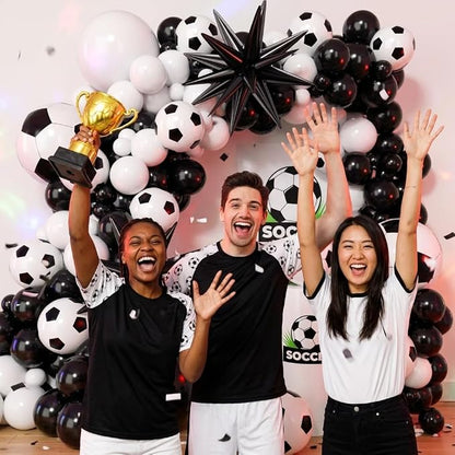 Soccer Balloons Garland Arch Kit - Image 6