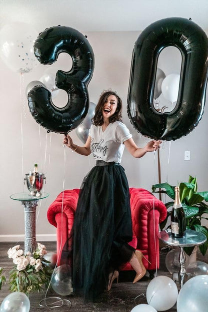 Black 9 Balloon - Image 7