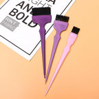 1 Set Purple Hair Dye Purple Outfit Mixing Bowls Set Hair Colour Applicator Hair Coloring Kit Highlight Brush Hair Dyeing Dyeing Applicator Hair Coloring Beard Tool