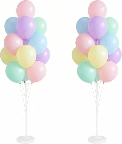 Pastel Balloon Column Kit Set of 2-Balloon Column Kit by HiinsPartyDecoration