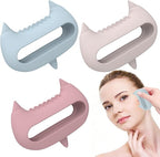 Relief Head & Body Acupressure Massager - Flexible Silicon Tool for Headache, Neck, Shoulder, Leg Pain, Muscle Fatigue & Circulation Boost - Post-Workout Recovery & Full-Body Massage (Blue)