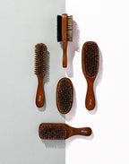 Diane Premium 100% Boar Bristle Military Wave Brush for Men and Barbers – Medium Bristles for Thick Coarse Hair – Use for Detangling, Smoothing, Wave Styles, Soft on Scalp, Restores Shine