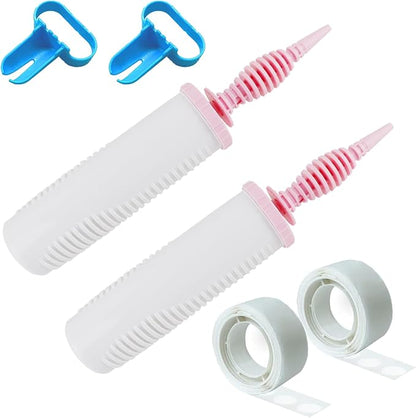 Balloon Pump Hand, Two-Way Dual Action, High Efficiency Manual Balloon Pump by Acquwistach