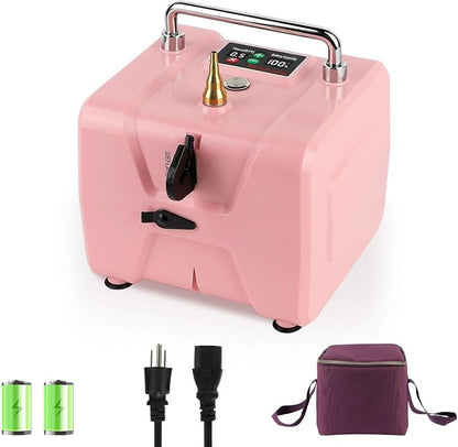 IDAODAN Electric Balloon Pump, Portable Electric Balloon Blower Machine by IDAODANBalloonArchStandDecorations